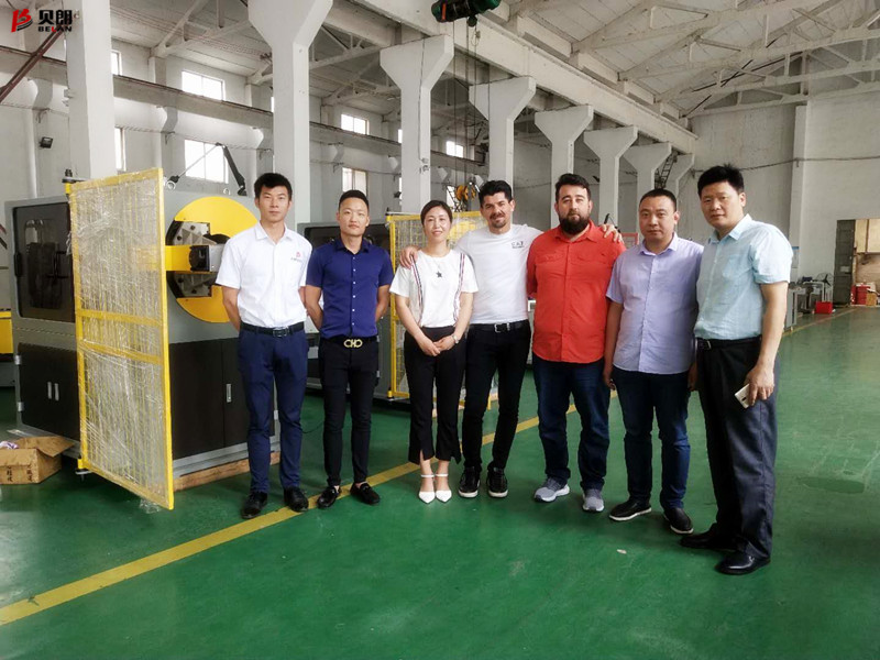 聽說，貝朗數(shù)控彎線機廠家來了外國客戶參觀？