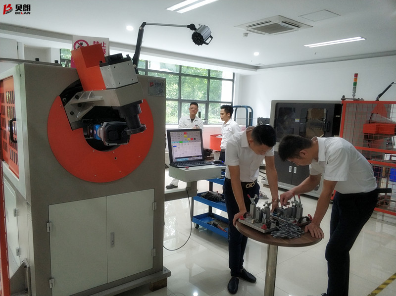 貝朗自動(dòng)化設(shè)備公司-客戶參觀現(xiàn)場