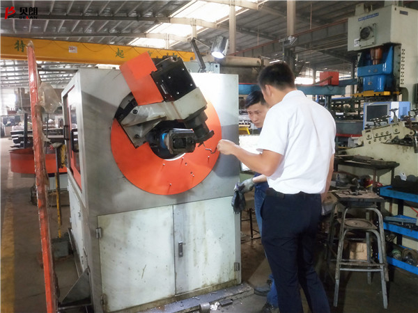 貝朗自動化設備技術在客戶處現場輔導